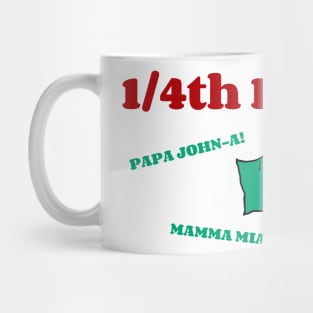 Quarter Italian Mug